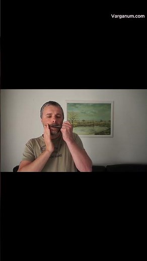 Jaw harp Damask Seed by Ustinov - Key A#1, Fast composition.