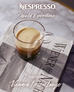 Vienna Linizio Lungo is as rich as the culture from where it came. A balanced blend of smooth and silky arabicas, it’s cereal notes make it the perfect coffee for your morning routine. Escape to Vienna now: https://bit.ly/WorldExplorations2021 | Nespresso
