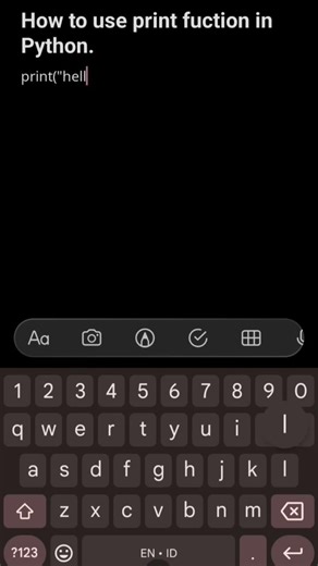 Python print function Basic Usage. #python #coding #programming #learnpython #beginners