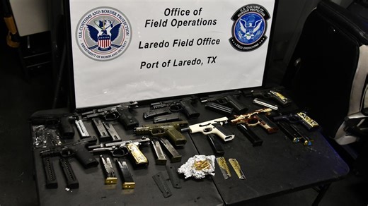 CBP seizes weapons and ammo in major Laredo border bust