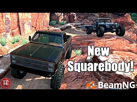 BeamNG.Drive: NEW Chevy Squarebody Crawler with EXCLUSIVE FEATURES! Multiplayer Mods