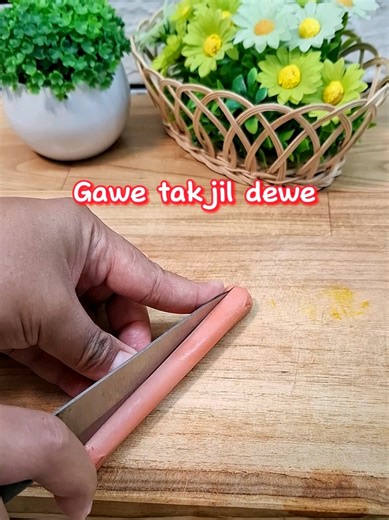 Gawe takjil dewe wae ra sah keplek ilat #resepmasakan #masakanrumahan