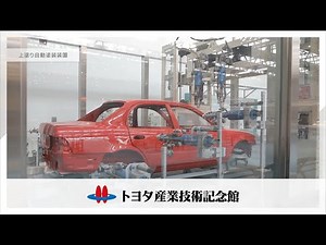 【トヨタ産業技術記念館】上塗り自動塗装装置