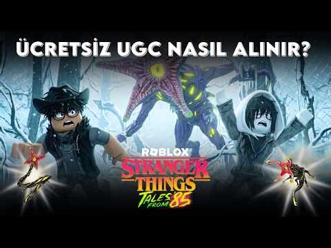 👾 Ücretsiz UGC Nasıl Alınır? | Roblox Stranger Things Event
