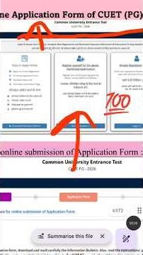 CUET PG 2026 Application Form Filling Step by Step Kaise Bhare - CUET PG Form Fill Up 2026 Last Date