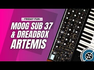 Moog Sub 37, Artemis and KO II Synth Jam - Friday Fun
