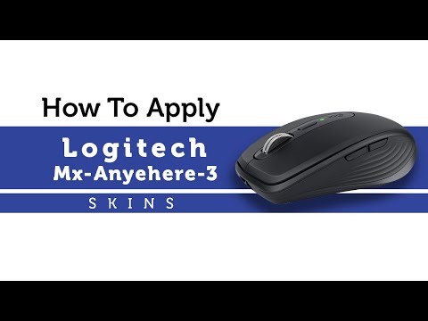How to Apply Logitech MX Anywhere Mouse Skins | Capes