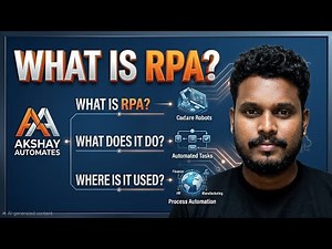 What is RPA? | UiPath Tutorial Series Part 1 | Easy Guide for Beginners 🚀