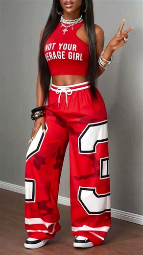 Not Your Average Girl ❤️‍🔥 Camo 2-Piece Set – 60% OFF! Link in bio!#StreetwearSet #CamoStyle #ootd