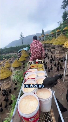 China’s Smart Way to Farm Chickens on Mountains