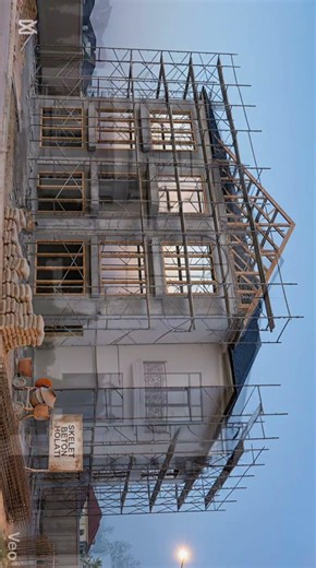 Seconds To Skyscraper #construction #timelapse #housebuilding #modernhouse #beforeandafte