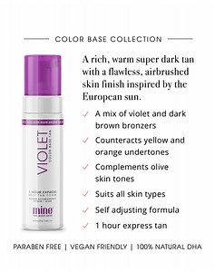 Violet Self Tan Foam