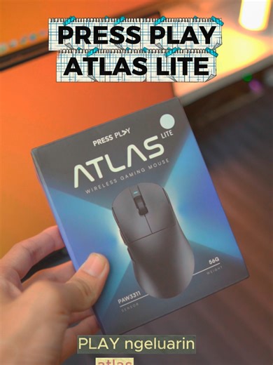 Atlas lite ini mouse gaming dengan kemasan sachet 😋👍#gamerentiktok #mousegaming #gaming #memegamer #mouse