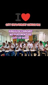 117K views · 1K reactions | WEBCAM INTERVIEW 2025/12/10 KINGSLIDE COMPANY ( No Placement FEE ) Thank you for choosing us and Goodluck Let City Employment Center INC. achieve your bright future and Forward for a Better Life 冀 #CitySoGood #followerseveryone | City Employment Center INC. | Facebook