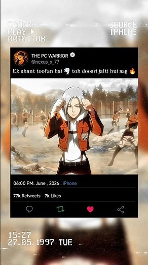 Annie vs Eren Training Scene🥊😱 | Attack on Titan | #anime #animeshorts #attackontitan
