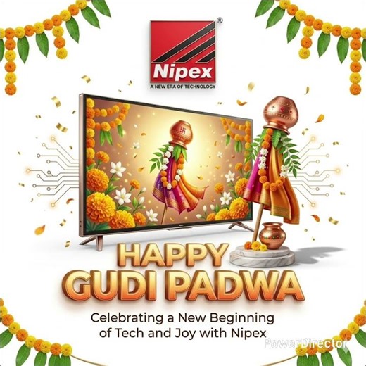 Happy Navratri and Gudi Padwa To All From Nipex /Airnet #jaimatadi #nipexxff #navratri #gudipadwa 🧿