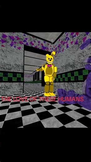 (fnaf/sfm) SHINY FROM Moana BUT it's FNAF #fnaf #bonnie #springtrap #sfm #fyp