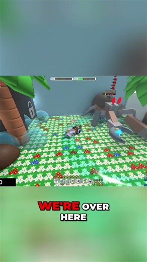 Almost Died Fighting Giant Coconut Crab! Regret & Revenge! #roblox #beeswarmsimulator #shorts