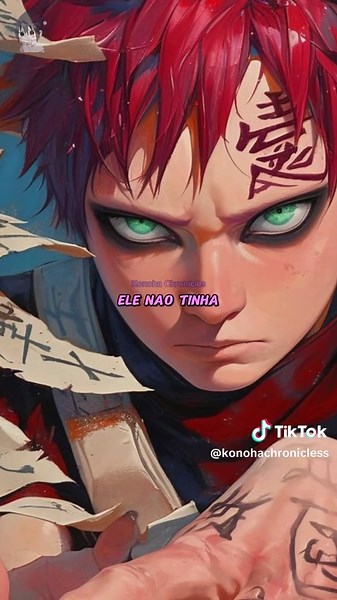 Significado do Amor na Testa do Gaara em Naruto