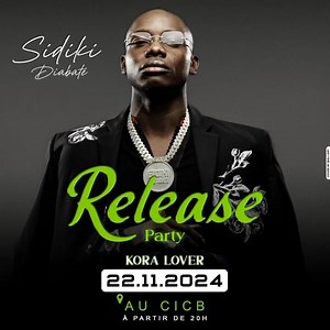 À l’occasion de la sortie officielle de l’album "Kora Lover" de Sidiki Diabaté, rejoignez-nous le jour même pour une soirée inoubliable ! 🥳 📅 Date : 22 novembre 2024 📍 Lieu : CICB, Bamako 🕖 Heure : 20h00 Venez célébrer avec nous cette œuvre musicale qui célèbre la richesse de la culture malienne. Au programme: performances live, rencontres exclusives avec Sidiki et des surprises tout au long de la soirée ! 👏🏼 | MALI RAP BUZZ