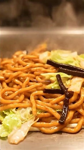 Kobe's Secret: Bokkake Omusoba! #JapaneseFood #Shorts #Yakisoba #KobeFood #Foodie
