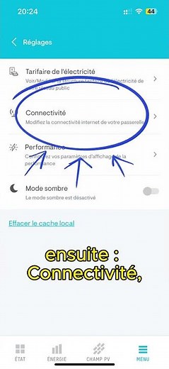 Tuto CONNECTER SA PASSERELLE ENPHASE ENVOY ENLIGHTEN à votre nouveau wifi.