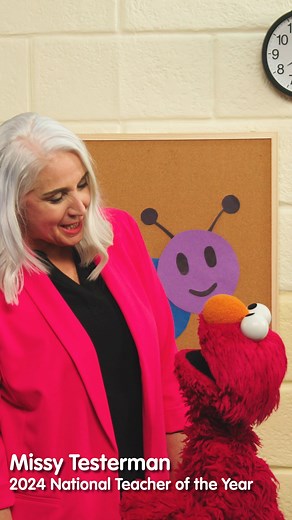 89K views · 4.1K reactions | Every growing mind is unique, and the 2024 National Teacher of the Year Missy Testerman makes sure they know it as soon as they walk in the door! #TeacherAppreciationWeek | Sesame Street | Facebook