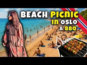 Perfect Beach Day in Oslo | Picnic & BBQ | Life in Norway Vlog