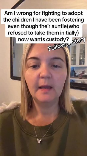 Is she wrong for fighting against their blood relatives? #aita #amiwrong #aitah #foster #adopt #adoption #custody | Lisa.divass