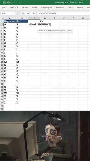 🎯 Sequence Number in Excel 🔢🔥 | Beginner → Pro → Expert