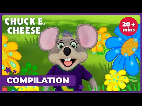 Chuck E. Cheese Garden Party 🌸🎉 | National Plant a Flower Day Compilation!