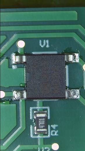 Precision SMD Rework: Replacing a Blown MB8S Bridge Rectifier #asmr #shorts #repair #electronicparts