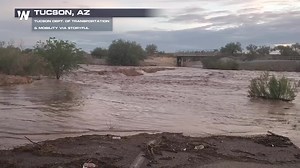 The #flooding in #Arizona just won't stop. Here's a look at some of the flood waters overtaking parts of #Tucson. #AZwx | WeatherNation