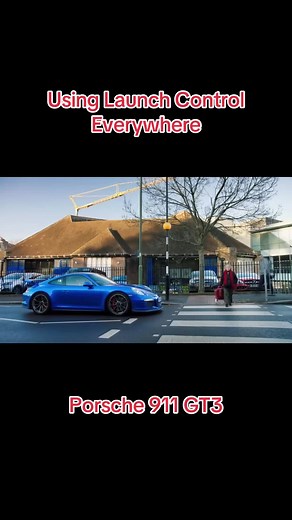 Using Launch Control in Porsche 911 GT3