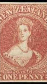 Rare Classic Stamp: The 1855 New Zealand 1d #rarestamps #history