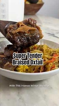This braised oxtail never disappoints. So tender and made simple in the instant pot. #shorts #oxtail