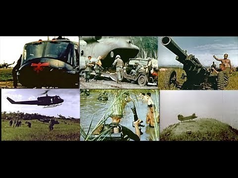 U.S. Army Air Mobile Operations in Vietnam (Restored Color 1966)