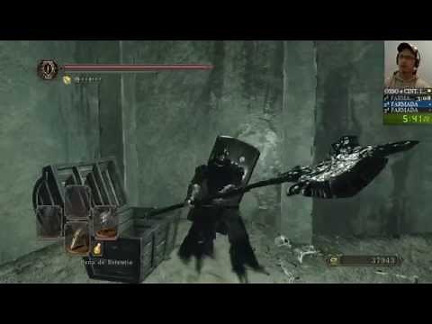 Dark Souls 2 - Infinite Farming of Petrified Dragon Bone + Shimmering Titanite