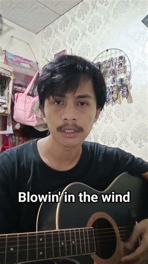 bob dylan - blowin' in the wind cover #acoustic #acousticcover #covermusic #bobdylan