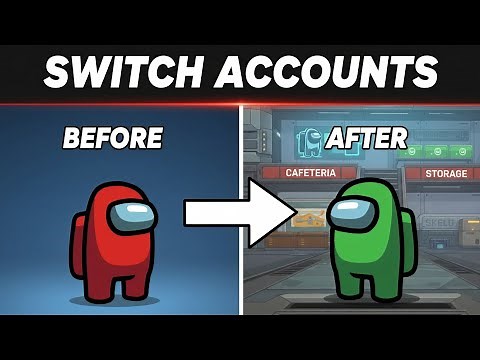 How to Switch Accounts and sign out in Among Us (2025 Guide)