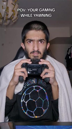 Yawning While Gaming: A Relatable Experience