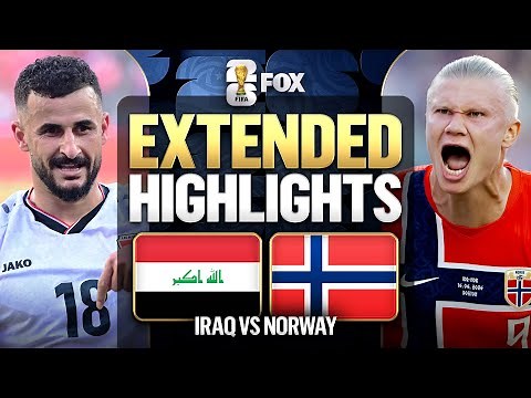 Iraq vs Norway Extended Highlights 🌎🏆2026 FIFA World Cup™