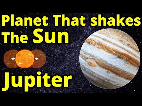 Jupiter Makes The Mighty Sun Wobble | 8 Interesting Facts About Jupiter #astronomy #solarsystem