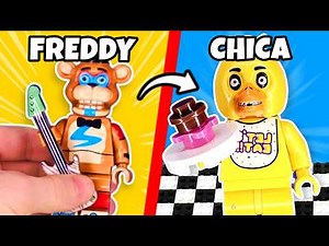 Building FIVE NIGHT’S AT FREDDY’S Monsters in LEGO…
