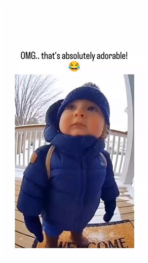 playteaux on Instagram: "The insta video features a bundled-up infant in winter gear excitedly waving and smiling at a Ring doorbell camera on a snowy porch, capturing a heartwarming moment that garnered over 25,000 likes and 1.1 million views within hours. Despite its lifelike quality, the clip is AI-generated using advanced tools like OpenAI's Sora 2, exemplifying a 2025 trend in hyper-realistic synthetic media mimicking home security footage for viral appeal. Replies predominantly identify it