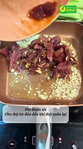 Cách làm CẢI THÌA XÀO THỊT BÒ chỉ 15 phút tại nhà