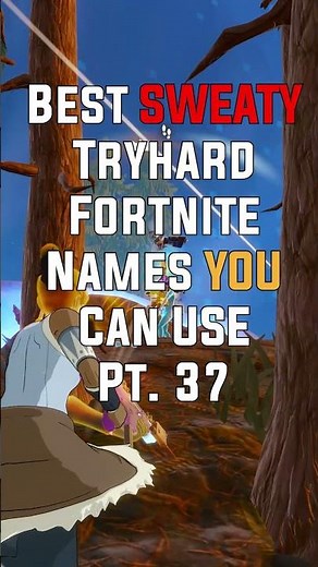 Best Sweaty/Tryhard Fortnite Names YOU can use…#fortnite #fortnitenames
