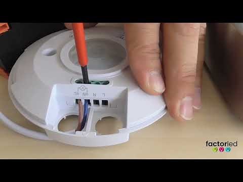 Tutorial - Como Instalar un Sensor de Movimiento o Detector de Presencia 360º en Techo 2022