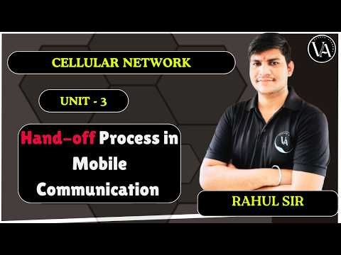Handoff Process in Mobile Communication 📡 | Types of Handover Explained | Cellular Network