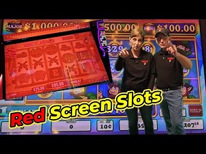 Oklahoma red screen slots from Indigo Sky Casino #slotsmachine